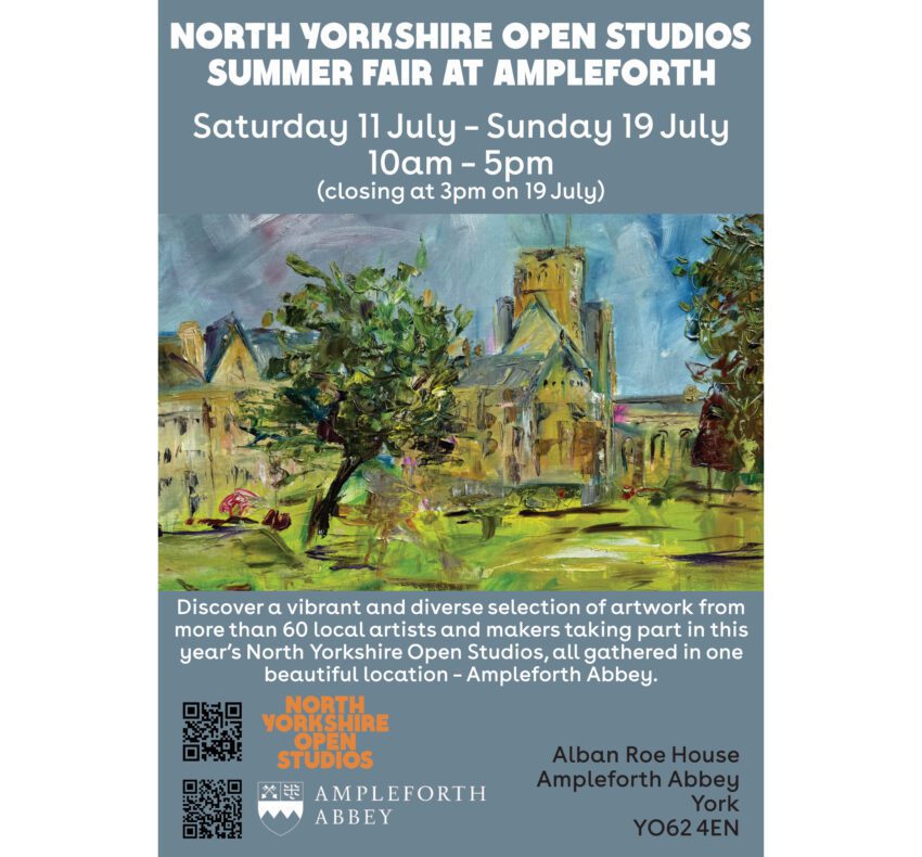 Ampleforth exhibition poster